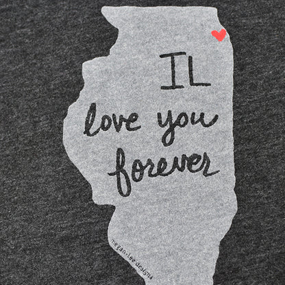 Illinois Love Baby Onepiece