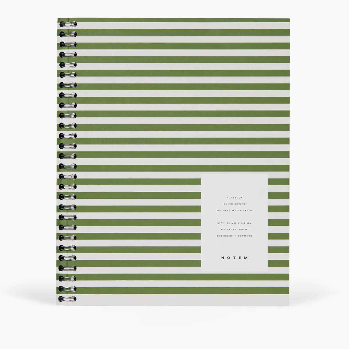 Nela Wirebound Paper Cover Notebook