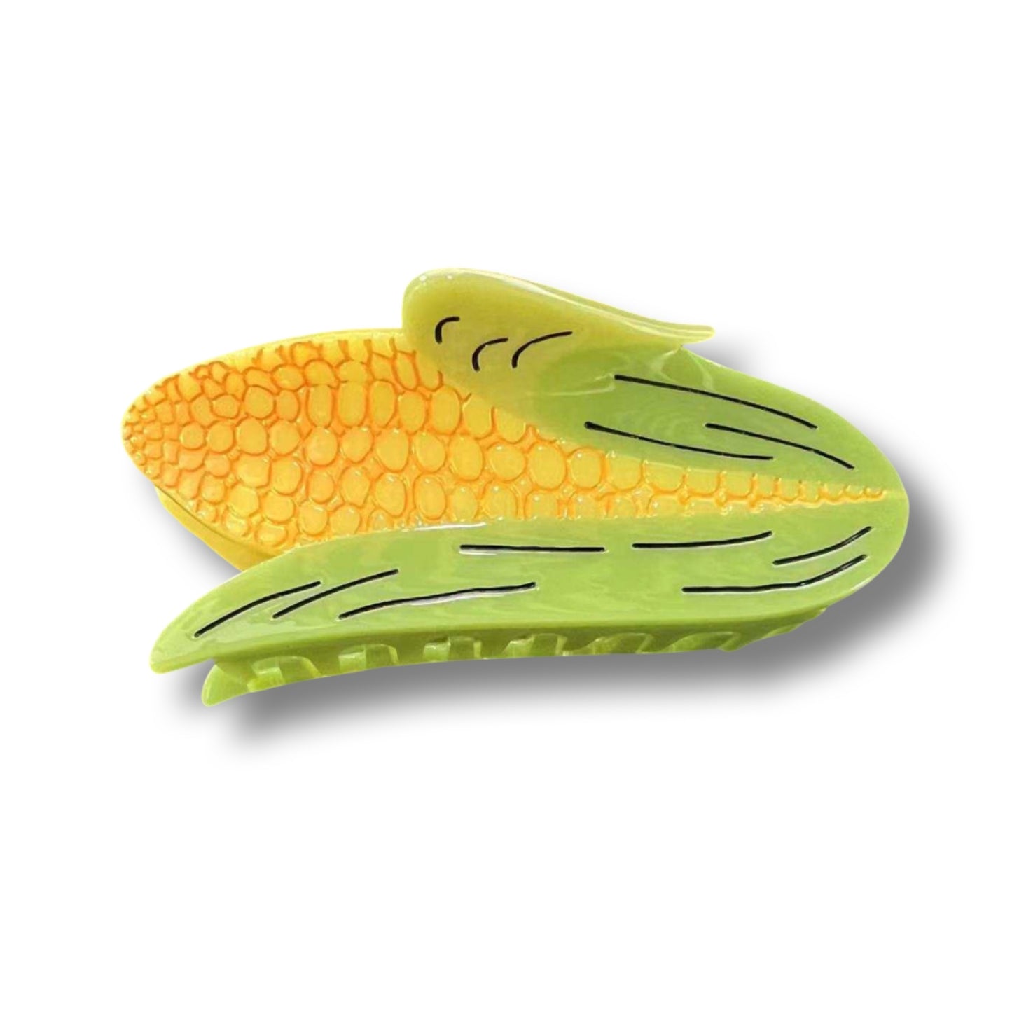 Corn Cob 4" Hair Clip