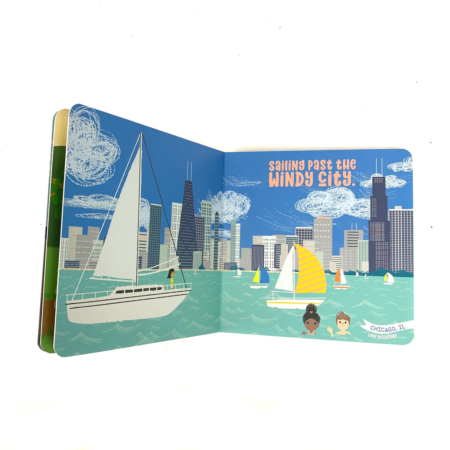 All Aboard Great Lakes Baby Board Book