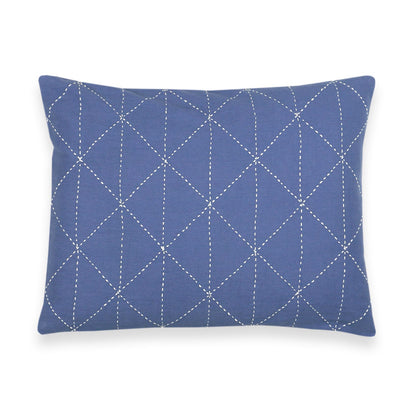 Graph Stitch 16" x 12" Throw Pillow