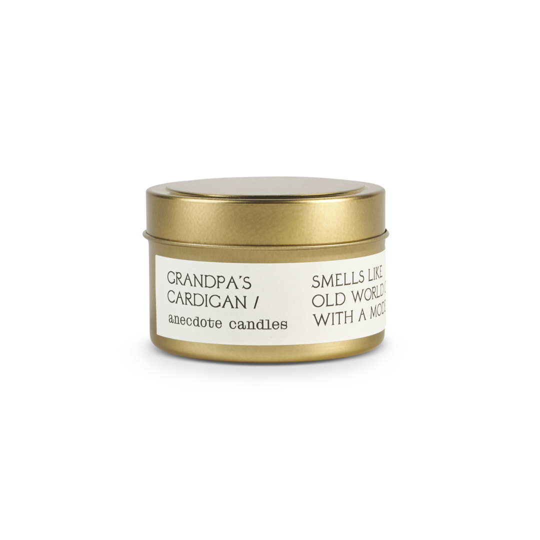 Anecdotal Coconut Soy Wax Travel Tin Candle
