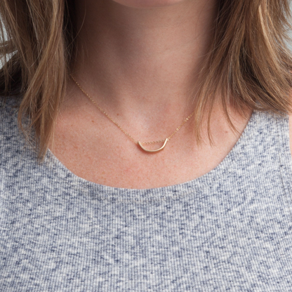 Arch Gold Necklace