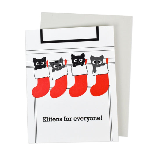 Kittens for Everyone Holiday Card