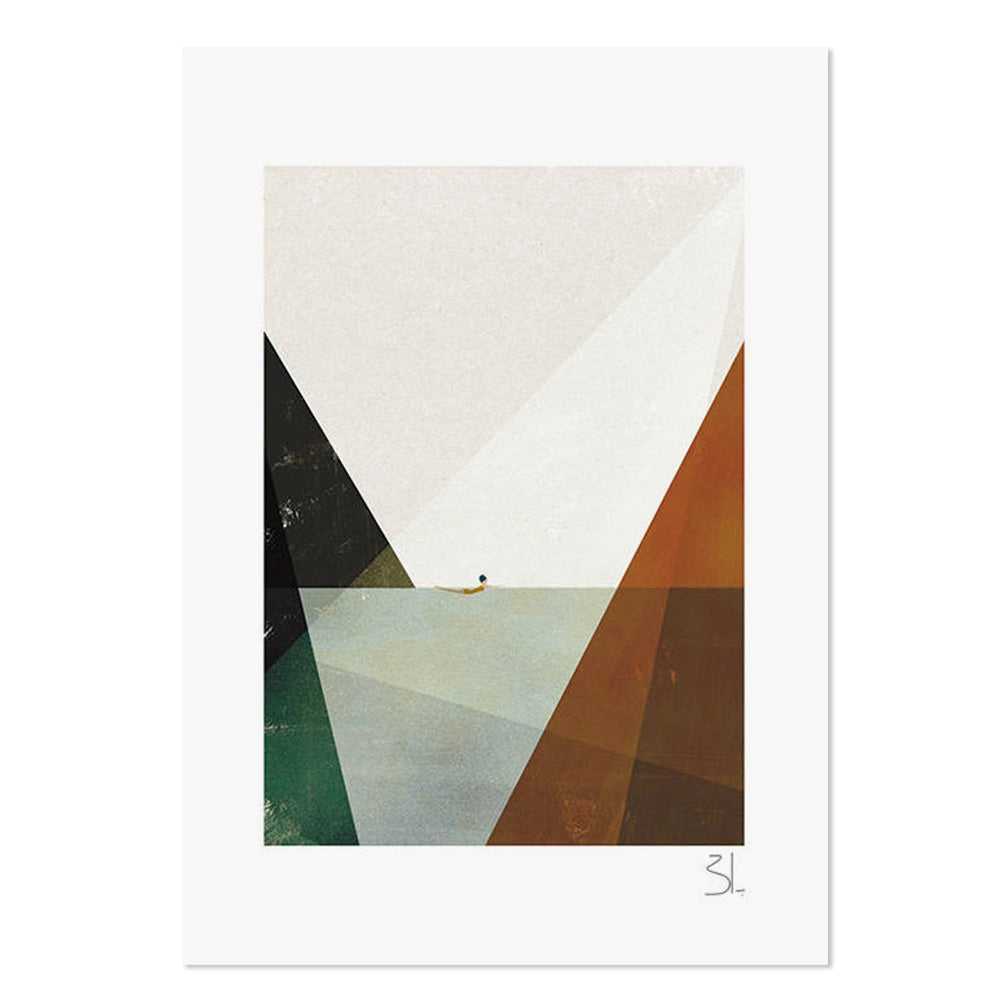 Nadadora II 8.25" x 11.75" Archival Print