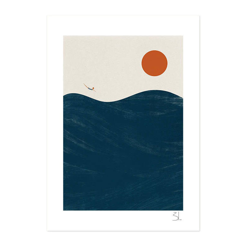 Dive 8.25" x 11.75" Archival Print