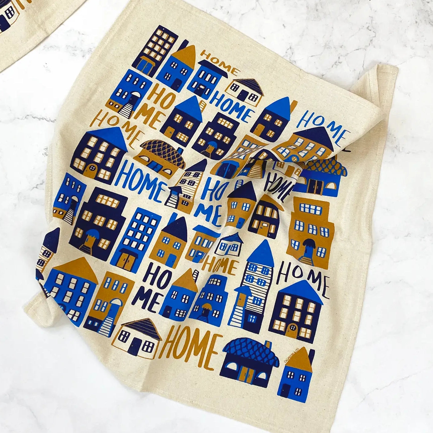 Thinking of You Kitchen Tea Towel | Geometry