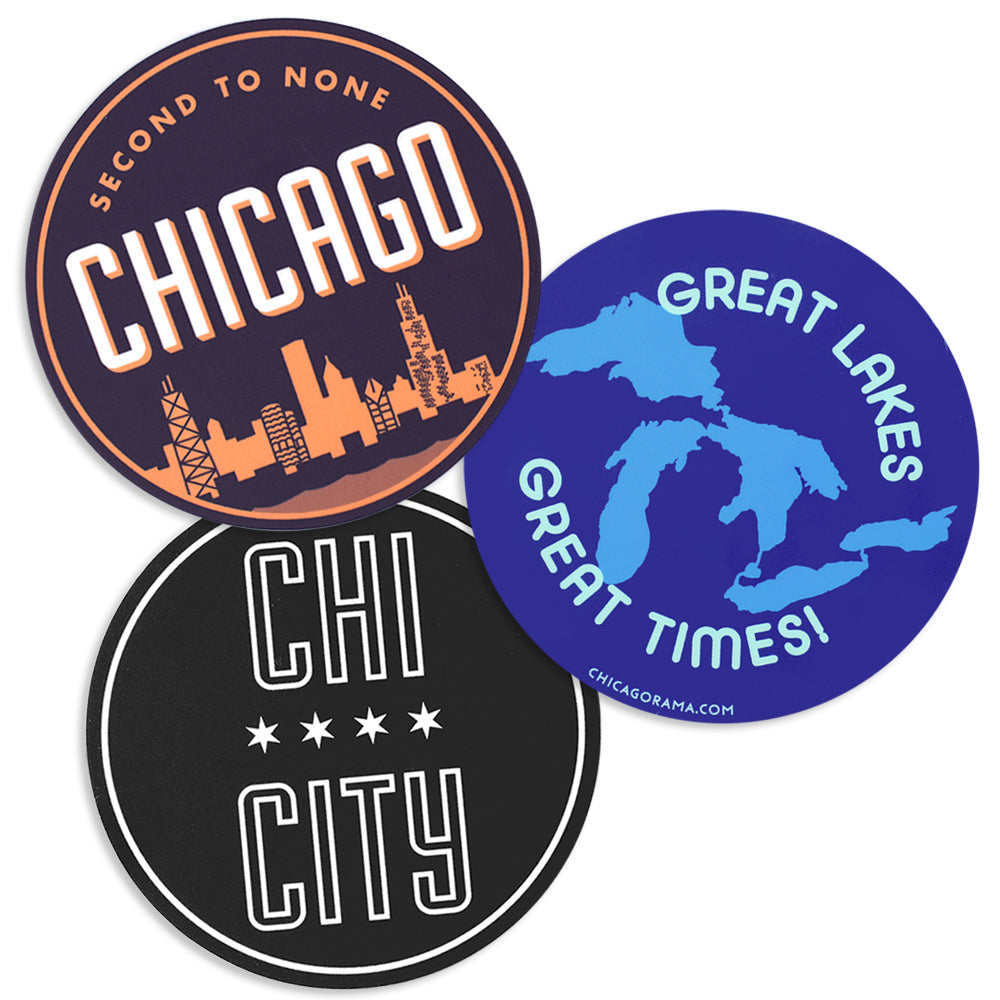 Great Lakes Great Times 3" Circle Sticker