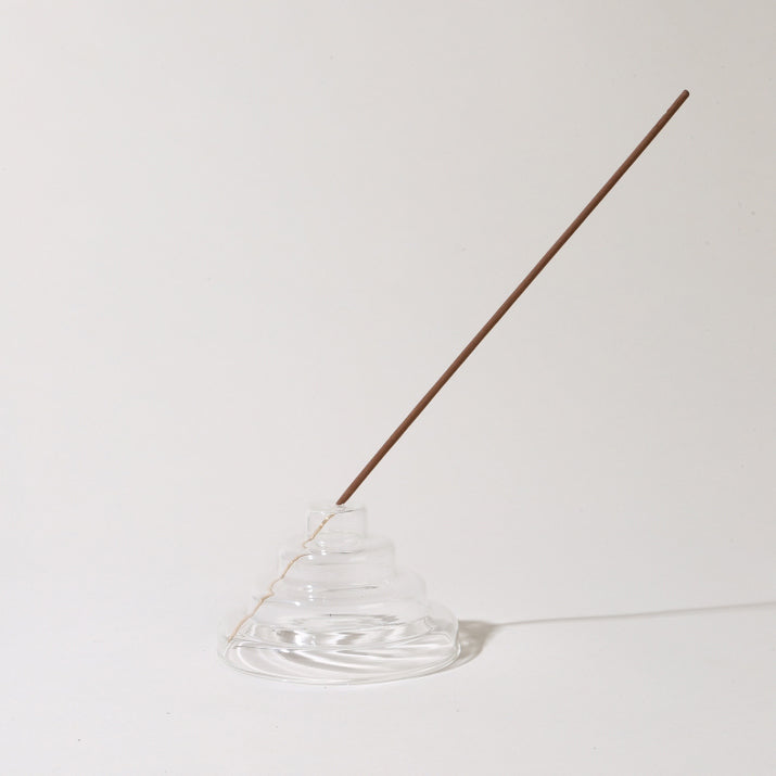 Glass Meso Incense Holder