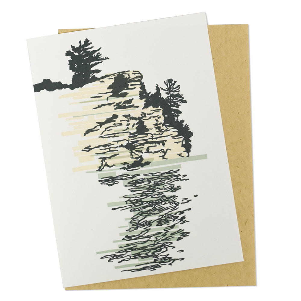 Starved Rock State Park Letterpress Card