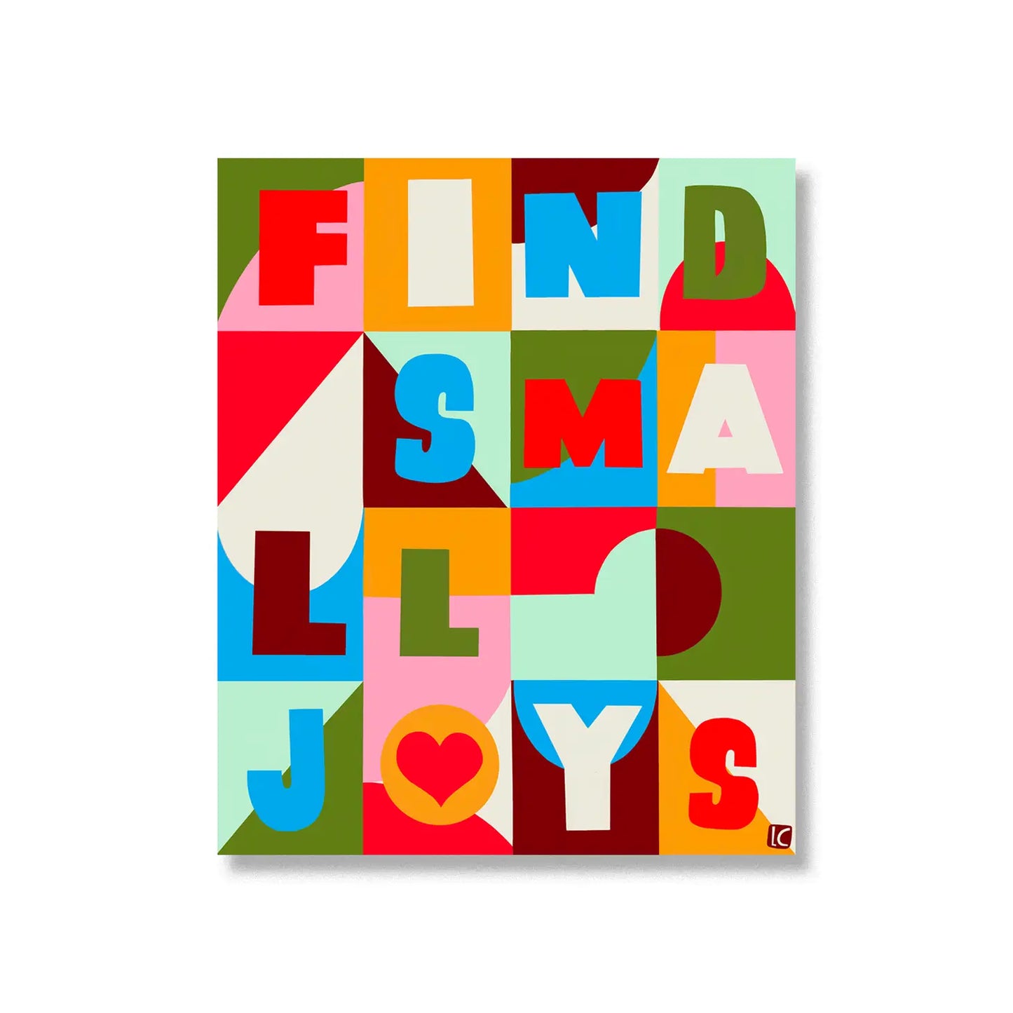 Find Small Joys 4" Sticker