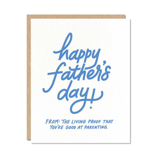 Good at Parenting Happy Father's Day Card