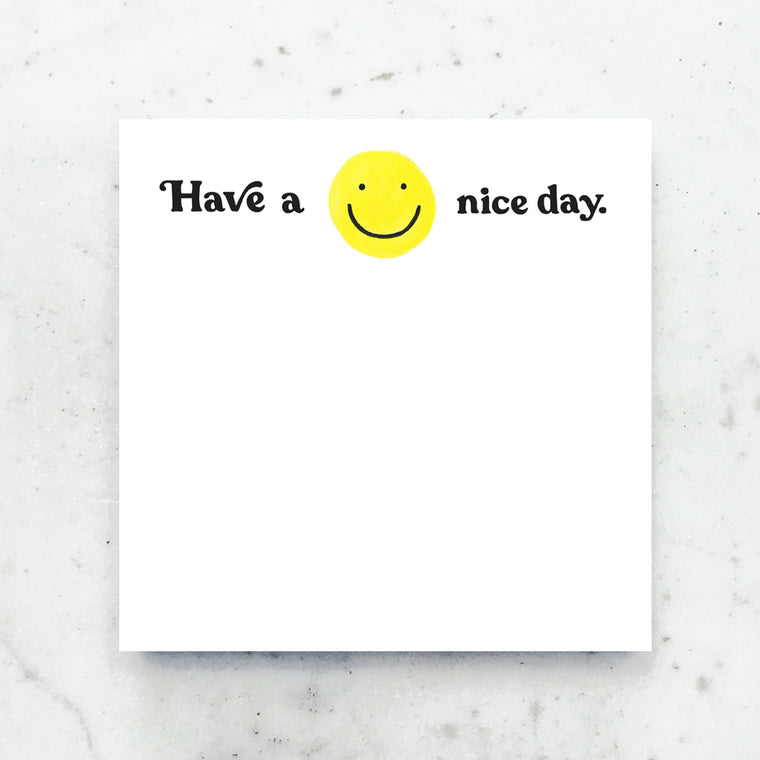 Have A Nice Day Jumbo Desk Pad