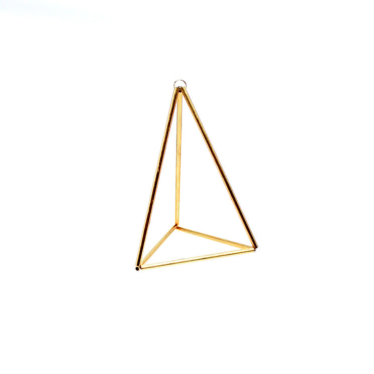 Brass Triangle Hanger