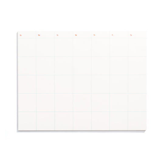 Calendar Weekly Planner Desk Notepad