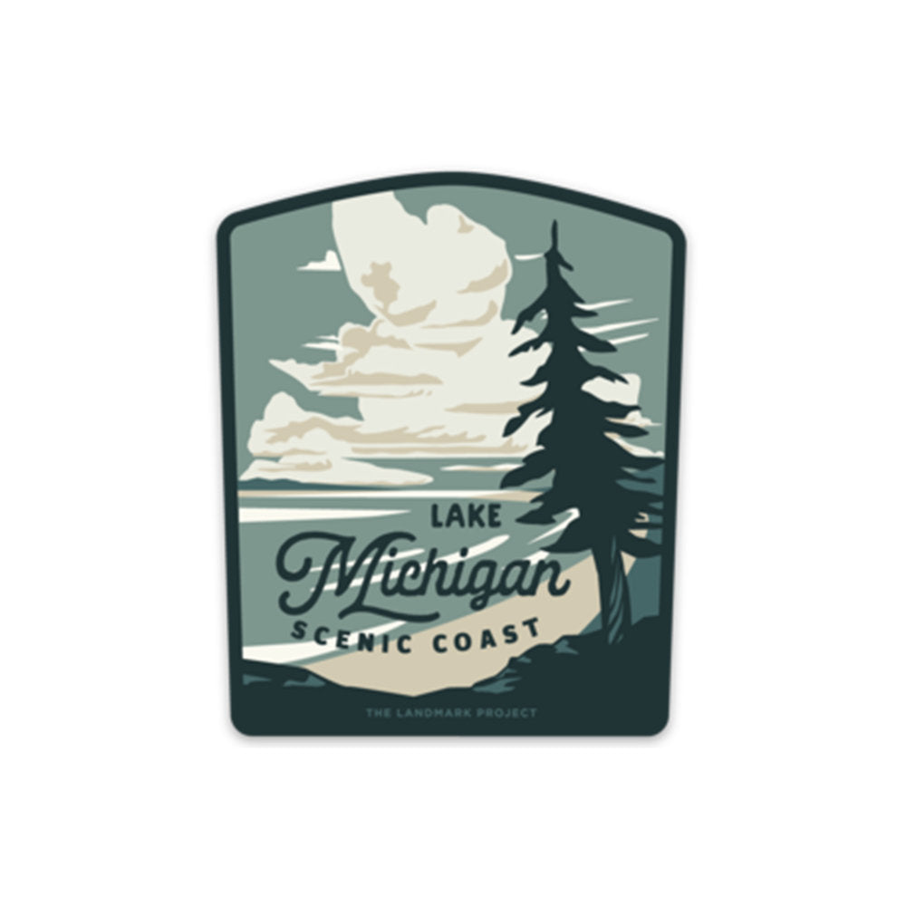 Lake Michigan National Landmark Sticker