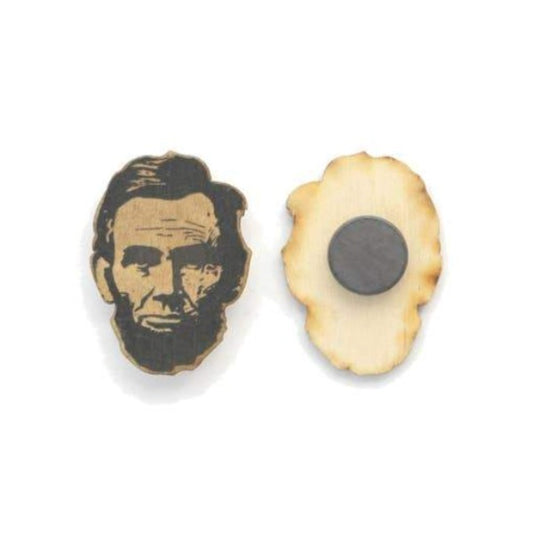 Abraham Lincoln Lasercut Magnet