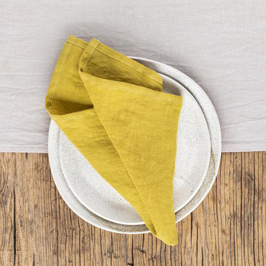 Stonewashed Linen Napkin