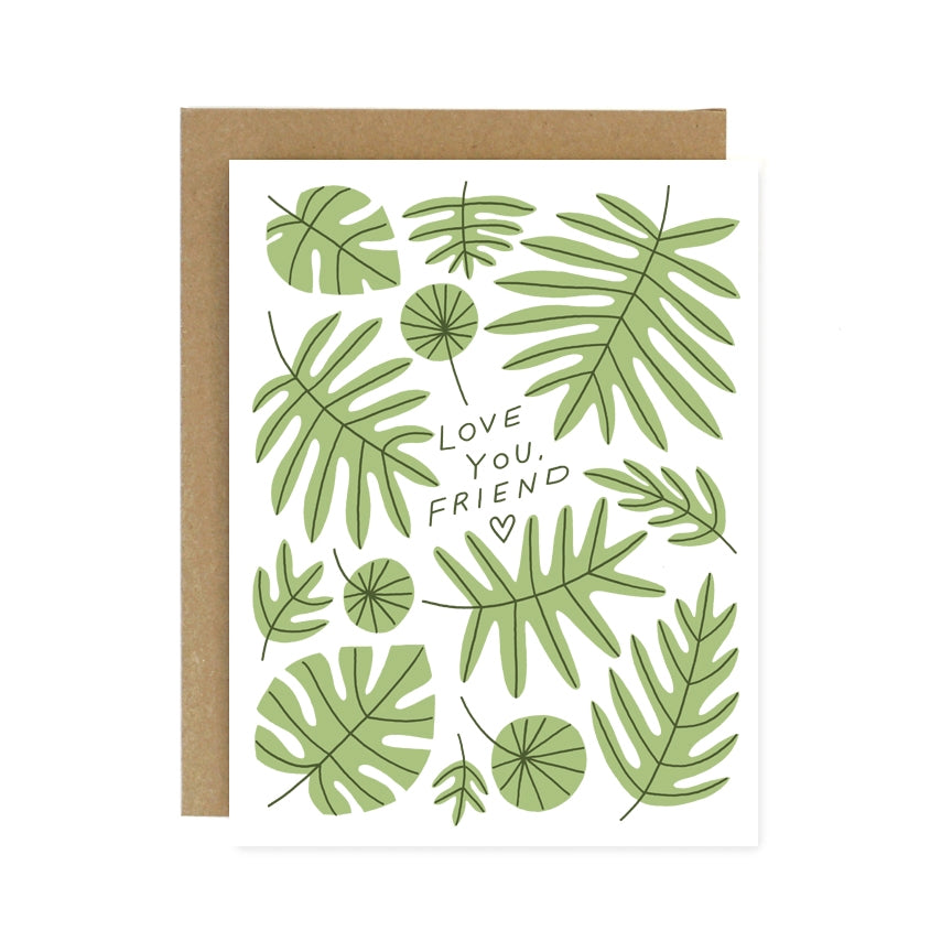 Love You, Friend Greeting Card