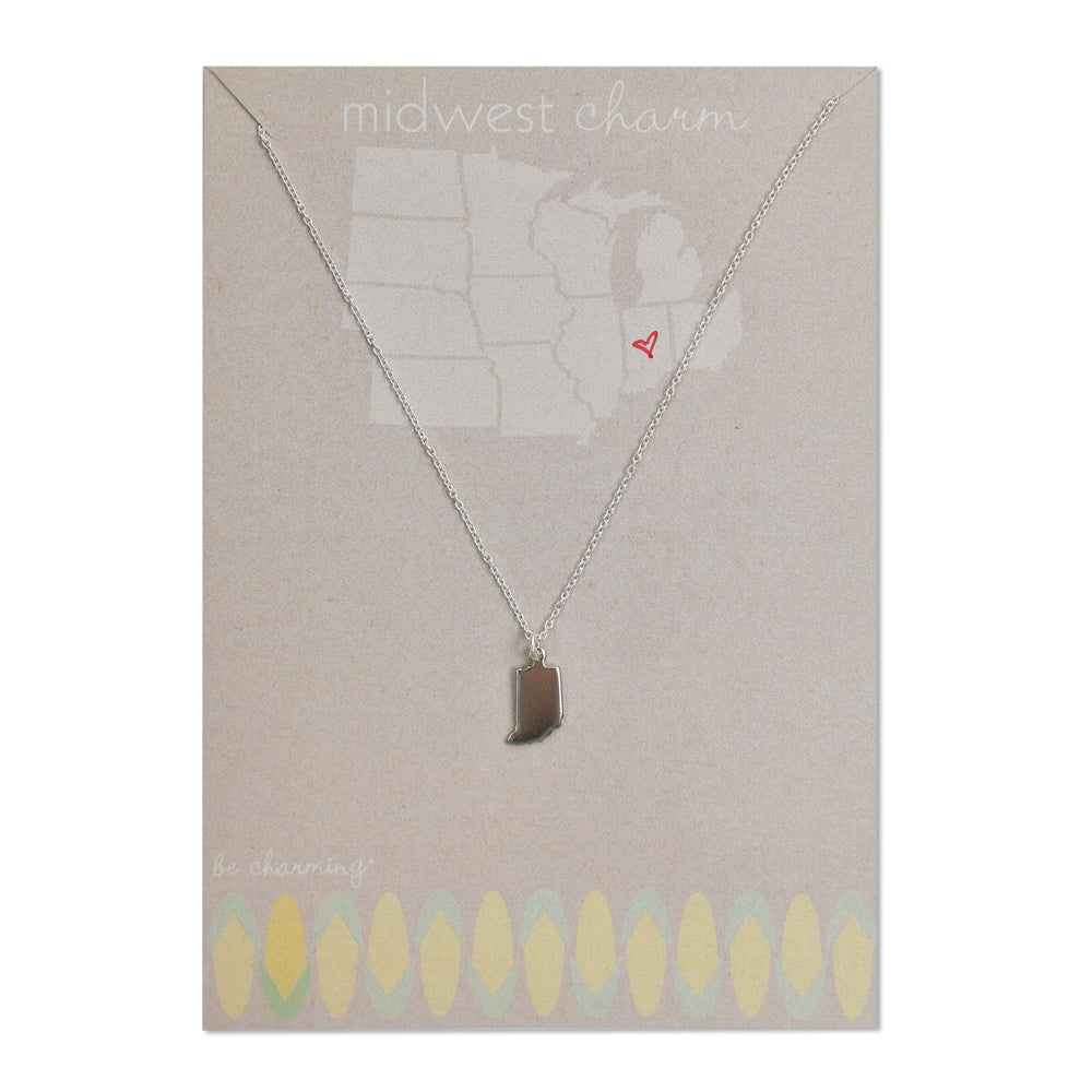 Midwest State Charm Necklace