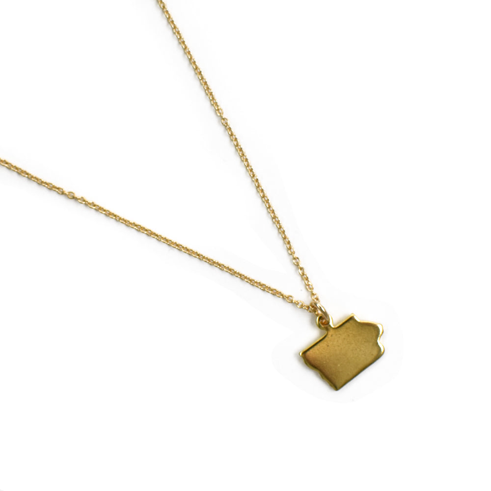 Midwest State Charm Necklace