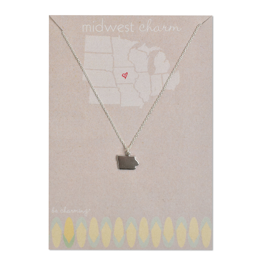 Midwest State Charm Necklace