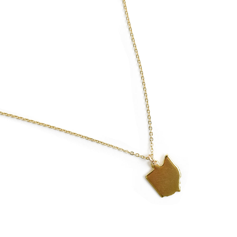 Midwest State Charm Necklace