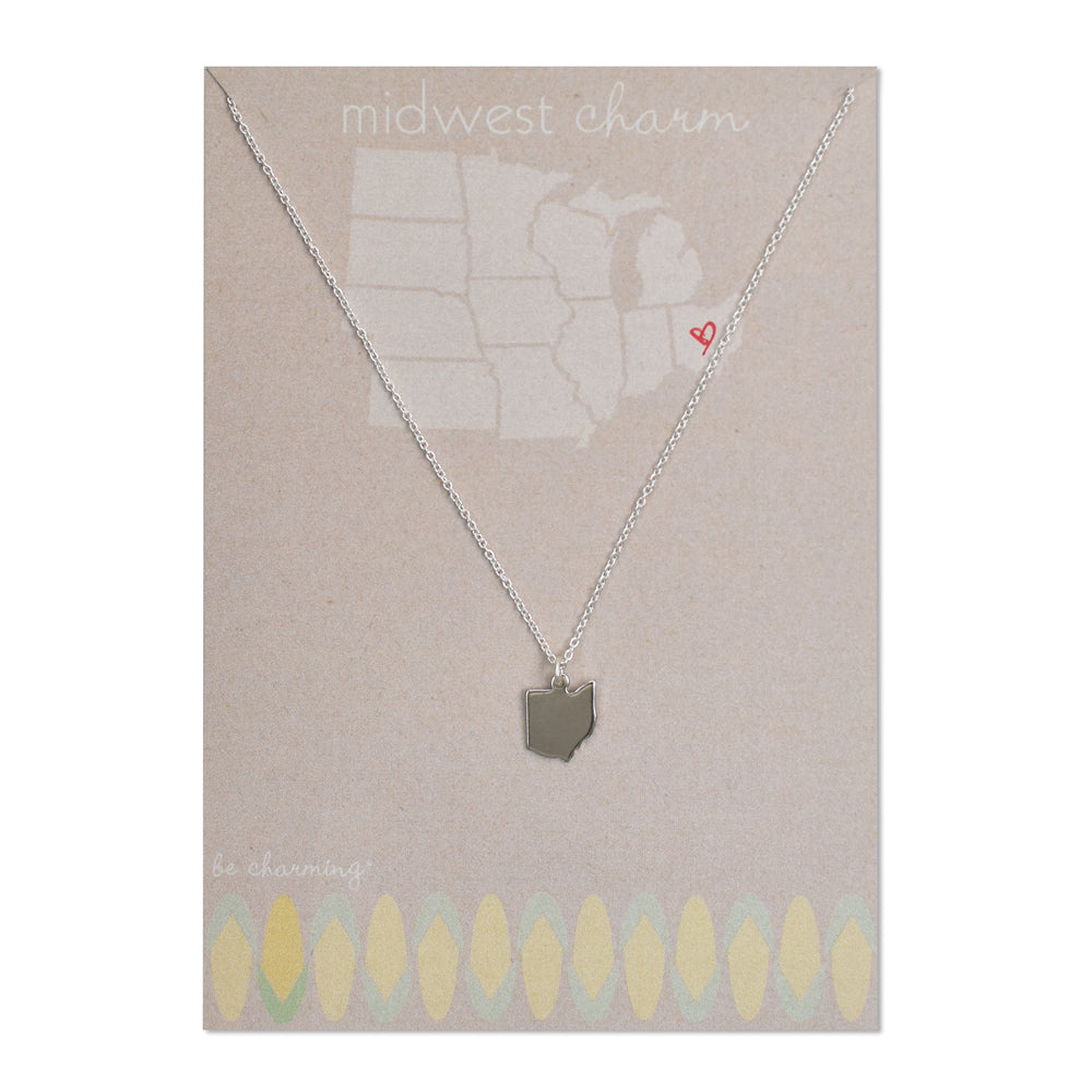 Midwest State Charm Necklace