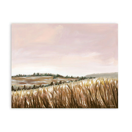 Midwest Fields Landscape No. 12 8" x 10" Poster