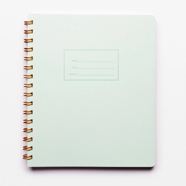 The Standard Spiral Ruled or Blank Notebook