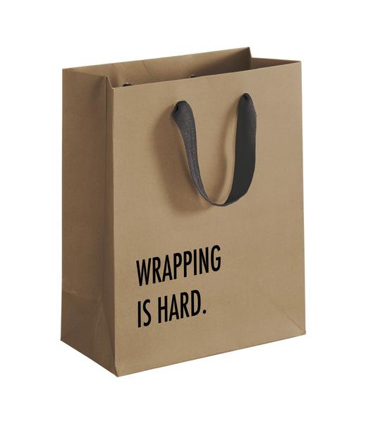 Wrapping Is Hard Gift Bag
