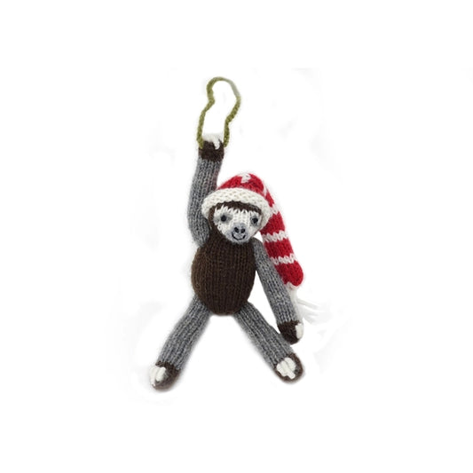 Sloth Knit Ornament