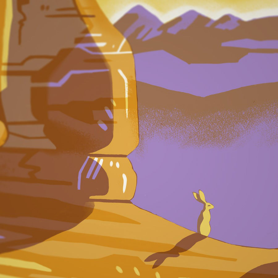 Arches National Park 18" x 24" Screenprint