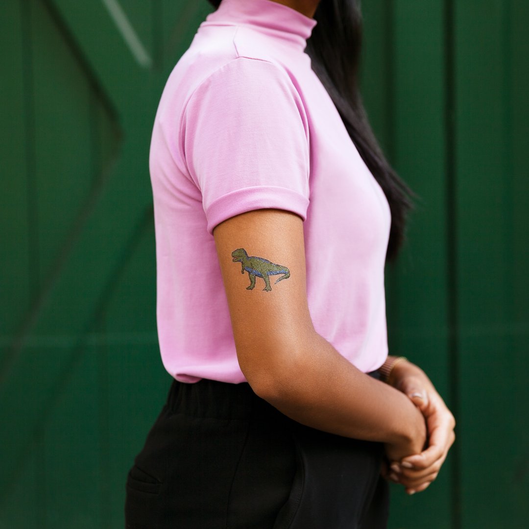 TRex Temporary Tattoo (Pack of 2)