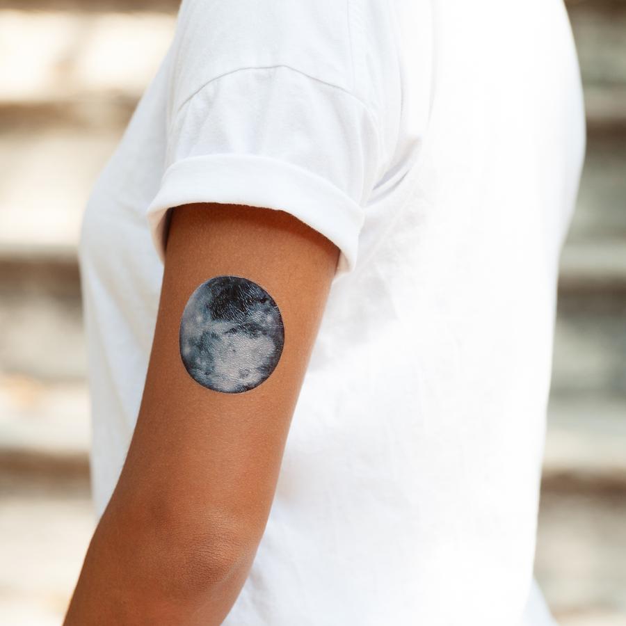 Moon Phases Temporary Tattoo