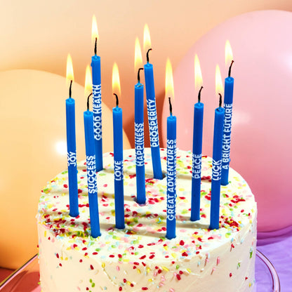 Wishing You 5" Birthday Candles (10 Pack)