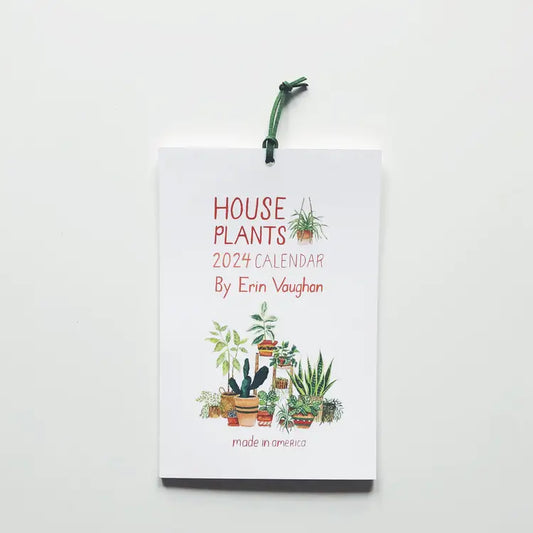 2024 House Plants Wall Calendar