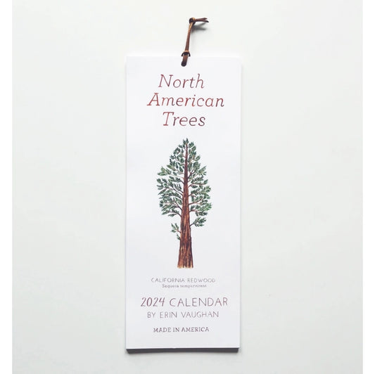 2024 Trees of North America Wall Calendar
