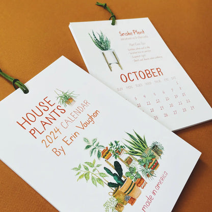 2025 House Plants Wall Calendar