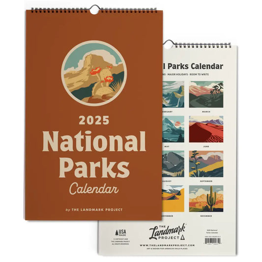 2025 National Parks Wall Calendar