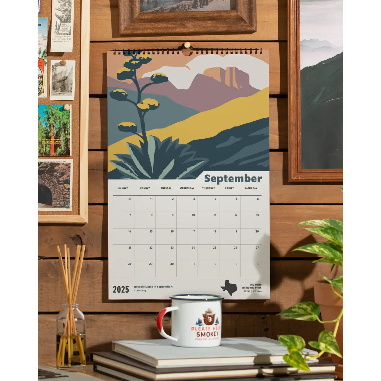 2025 National Parks Wall Calendar