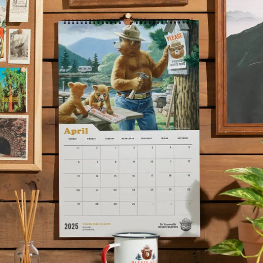 2025 Smokey Bear Wall Calendar