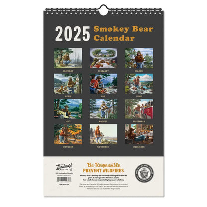 2025 Smokey Bear Wall Calendar