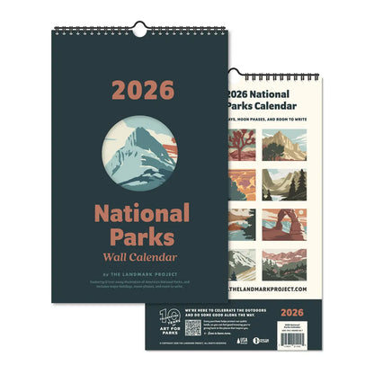 2026 National Parks Wall Calendar