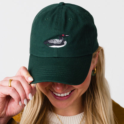 Loon Baseball 100% Cotton Hat