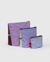 Heavyweight Nylon Travel Go Pouches (Set of 3)
