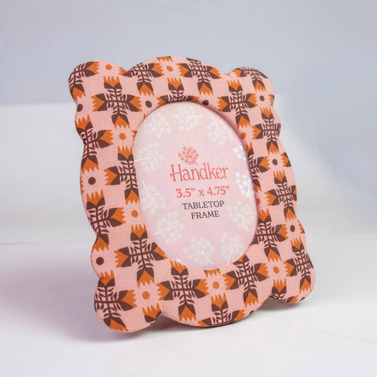 Fabric Tabletop 3.5” x 4.75” Easel-Back Frame