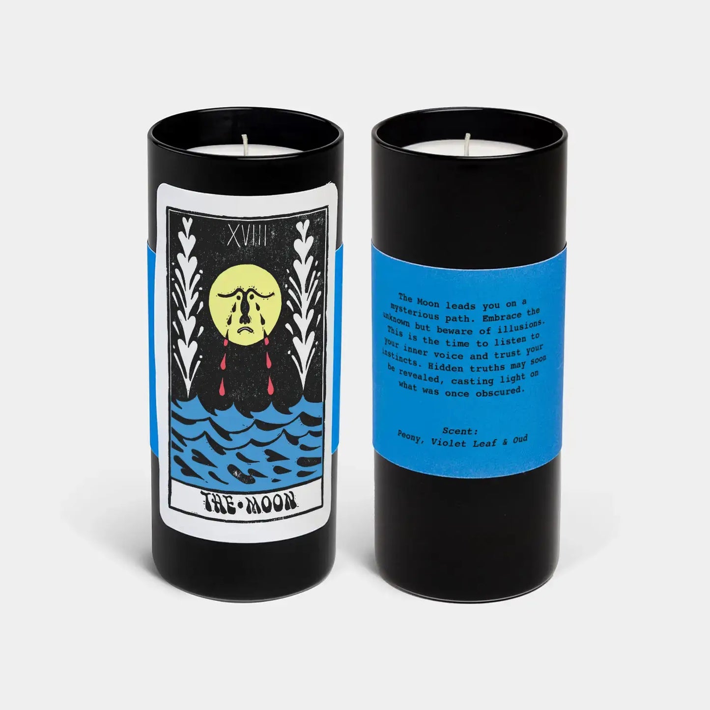 The Moon Peony & Oud Tarot Candle
