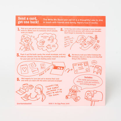 Long Time No Sea Letter Writing Write Me Back Pen Pal Kit