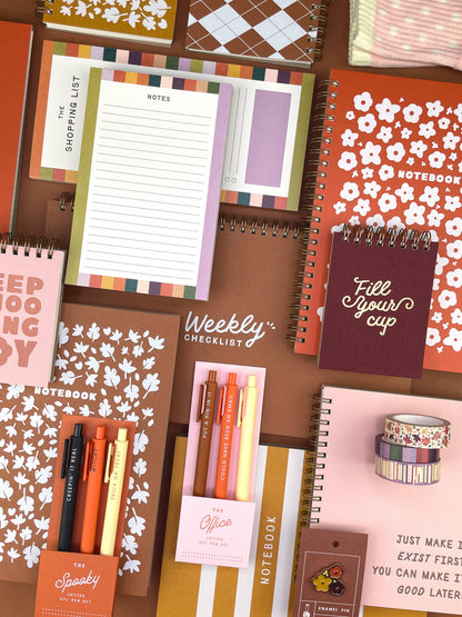 Falling Leaves Magnetic Bookmark Set